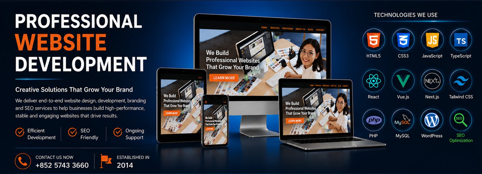Contact Us Webpage Design